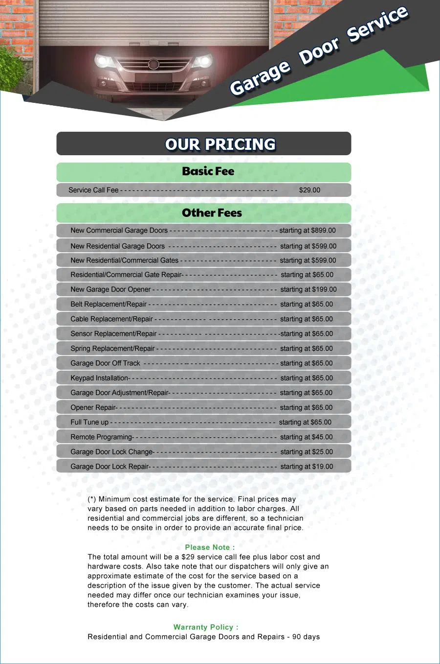 Galaxy Garage Door Service Annapolis Junction, MD 301-246-6407